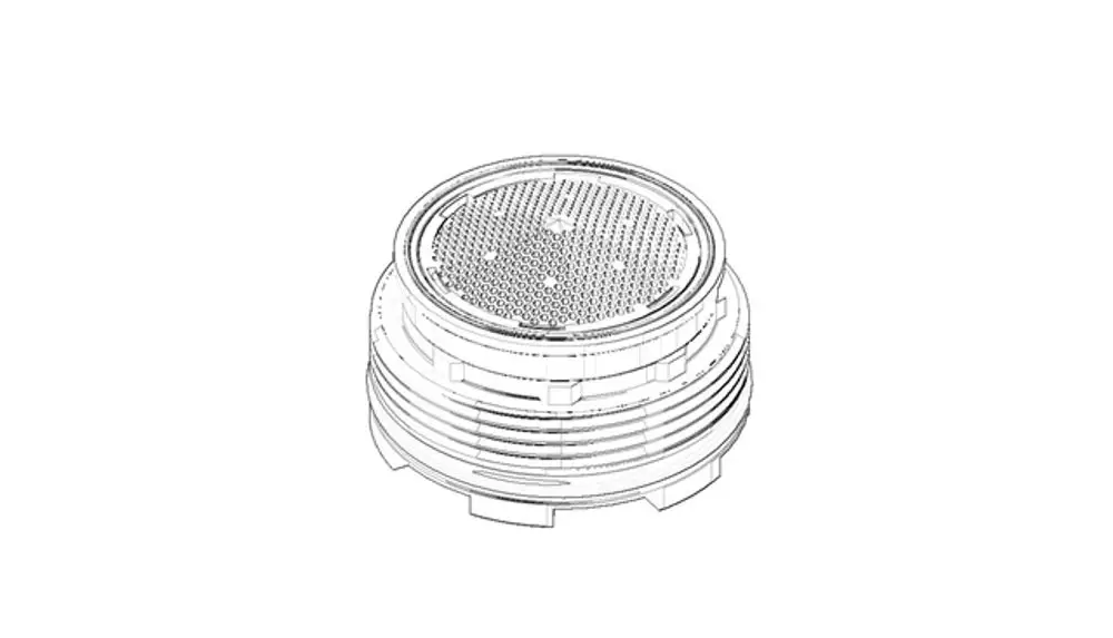 DORNBRACHT Luftsprudlereinsatz ERSATZTEILE 092903111 M24x1 13,5-15,0 l/min., 09290311190 Galeriebild 1